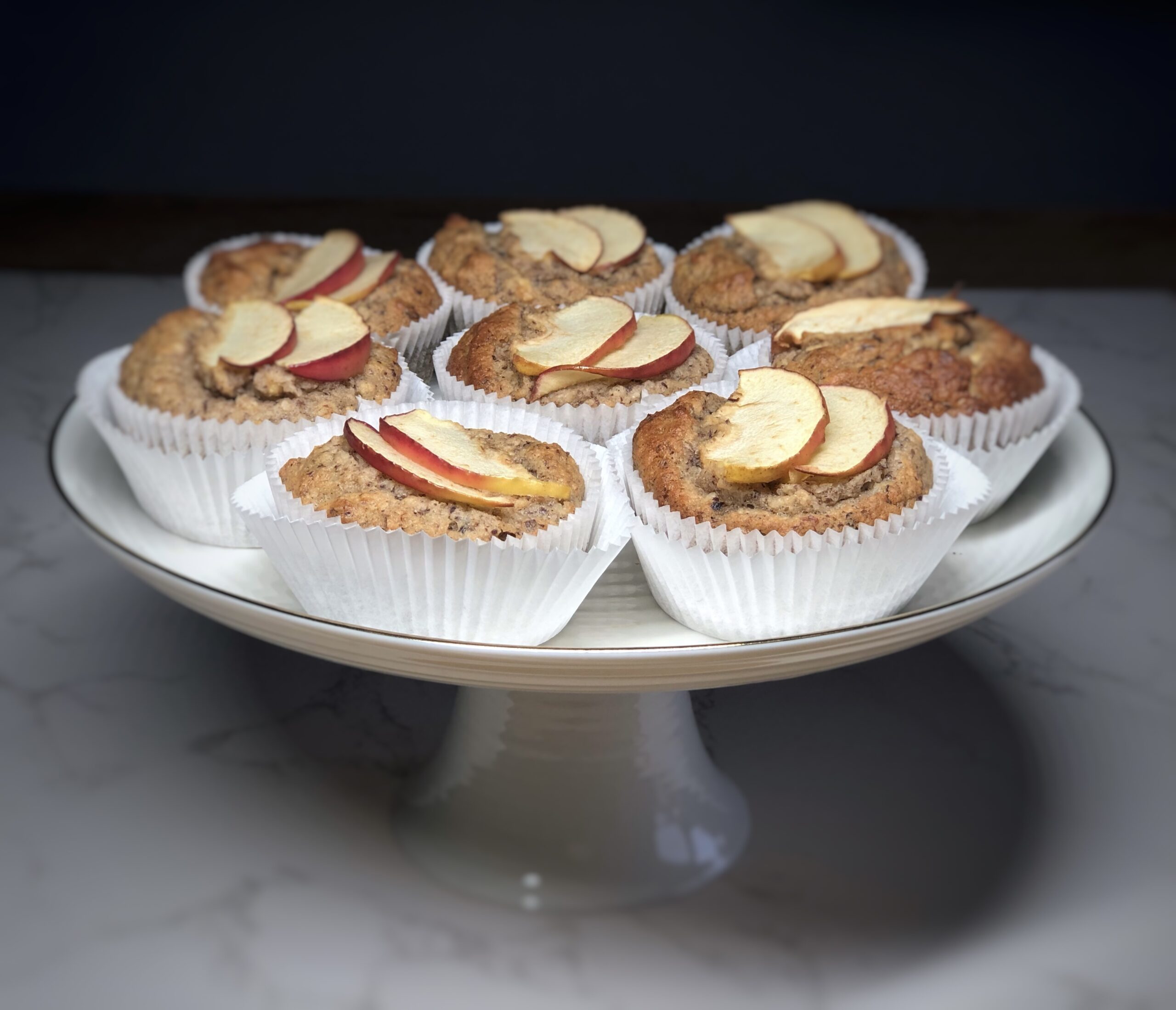 Apfel-Bananen-Muffins